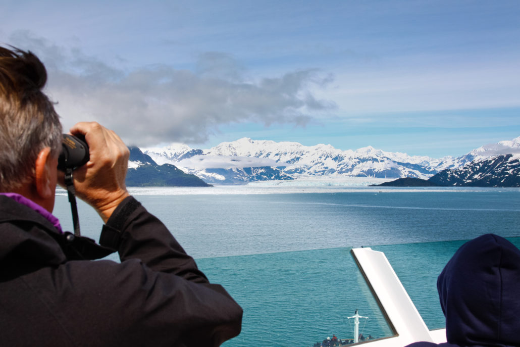 Alaska cruise passenger view