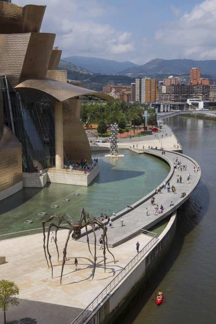 Guggenheim Museum in Bilbao Spain