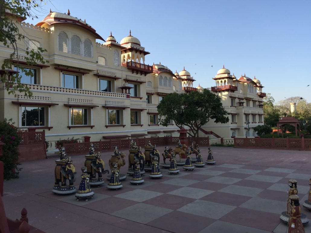 Jai Mahal chess set in Jaipur, India