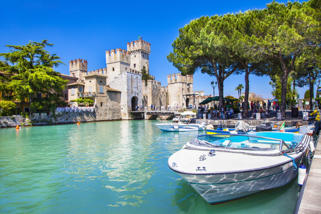 Sirmone on Lake Garda, Italy