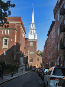 Old North church in Boston, Mass.