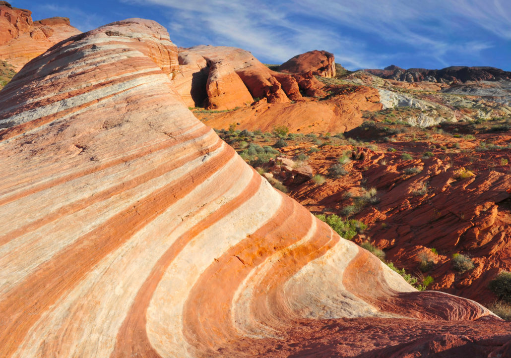 Eroded Sandstone in Red Rock Canyon