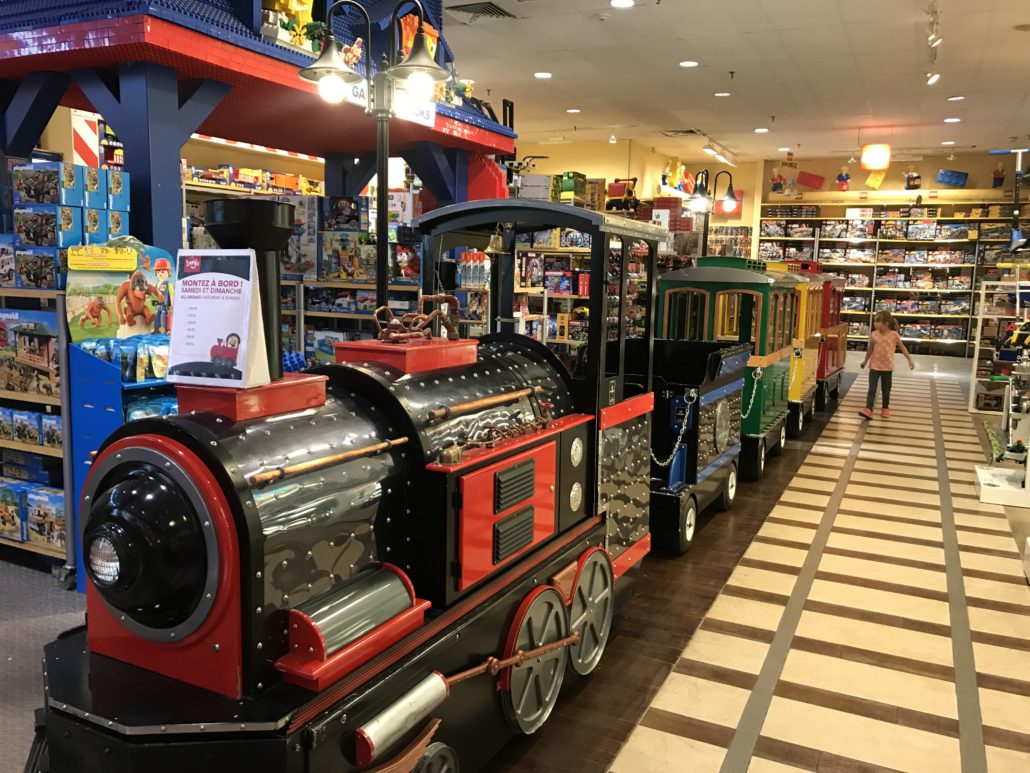Benjo toy store Quebec, Canada