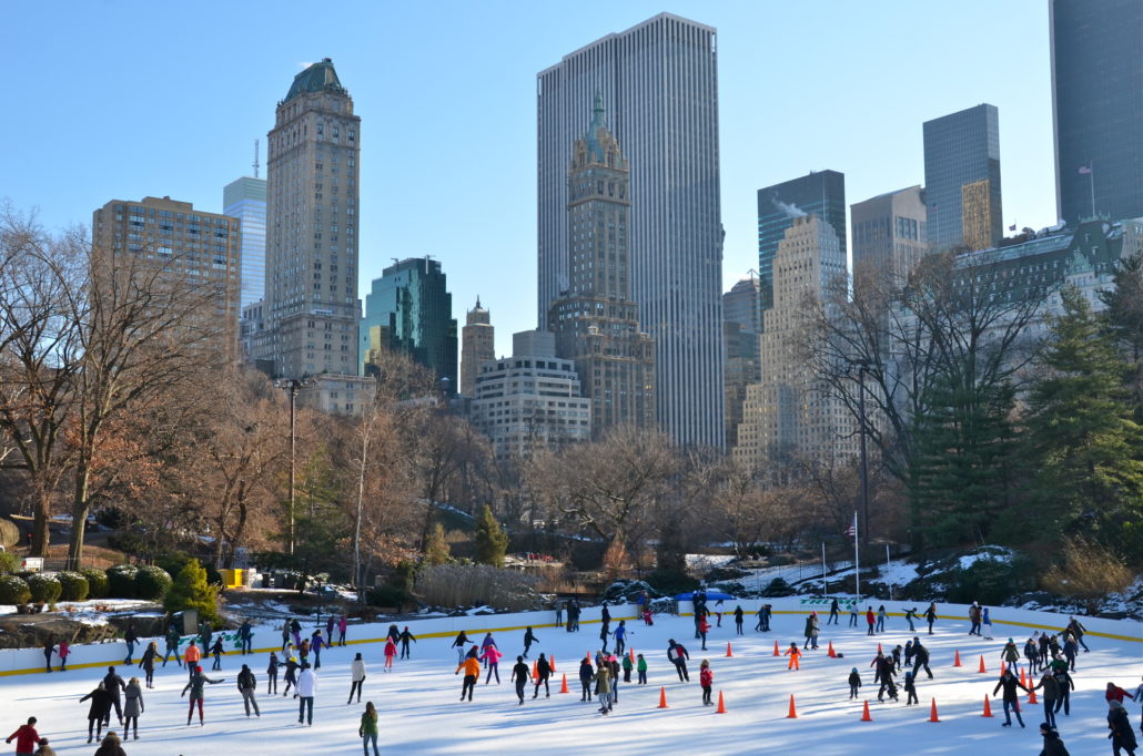 Skaters in Central Park, NYc
