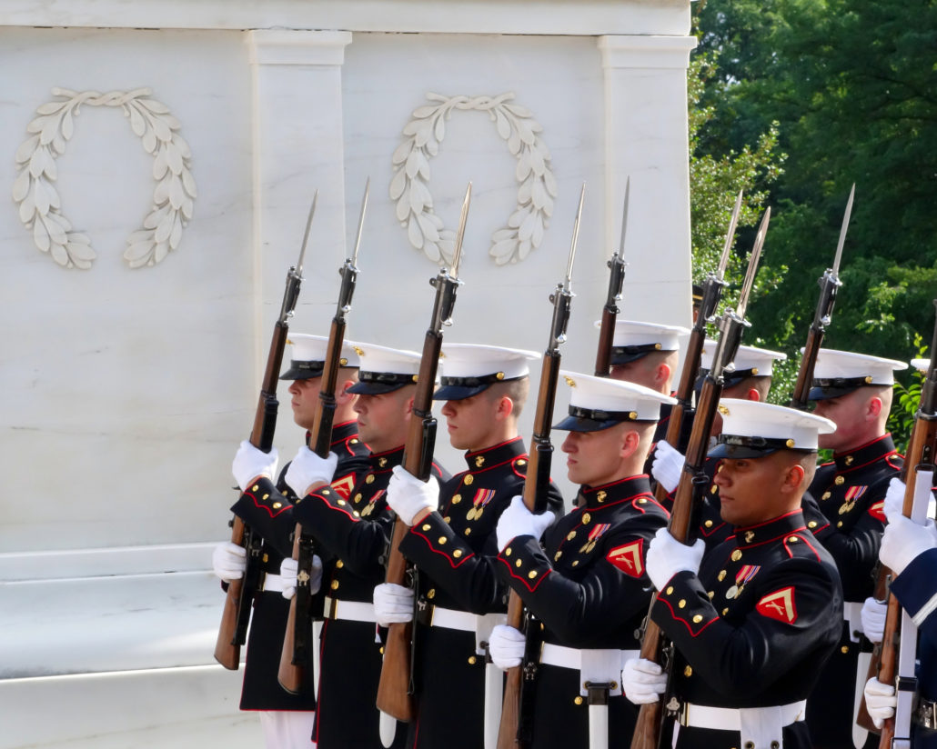 Marines at Arlington National Cemetery