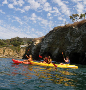 La Jolla kayaking