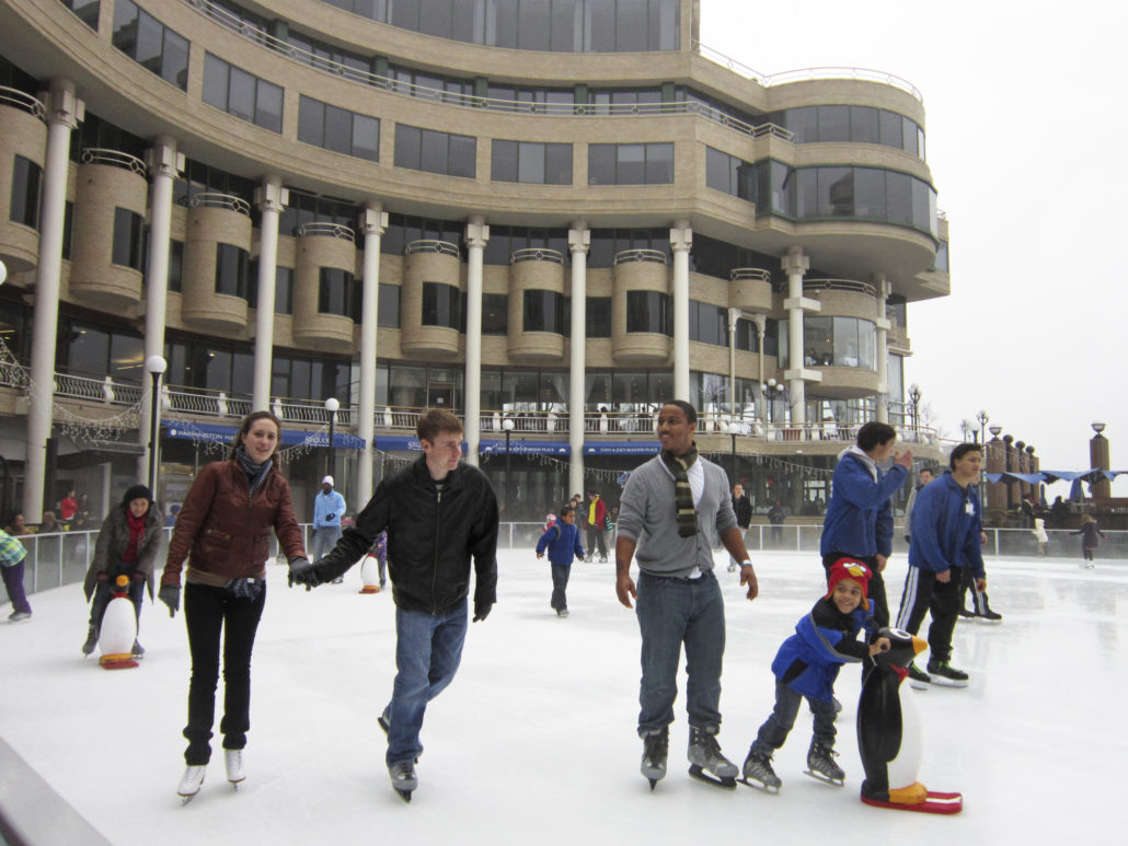 Ice skating washington DC