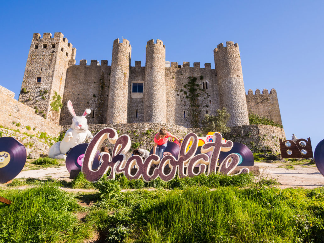 International Chocolate Festival in Obidos, Portugal
