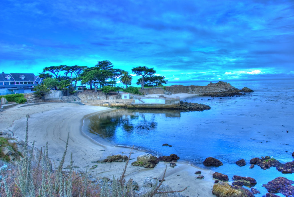 Lover's Point, Pacific Cove, Monterey Bay, California
