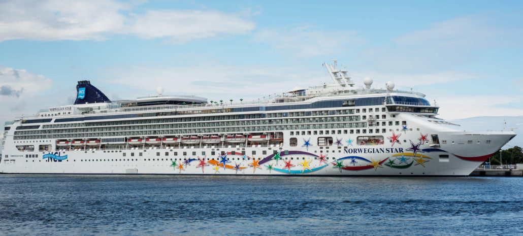 Luxury cruise ship Norwegian Star