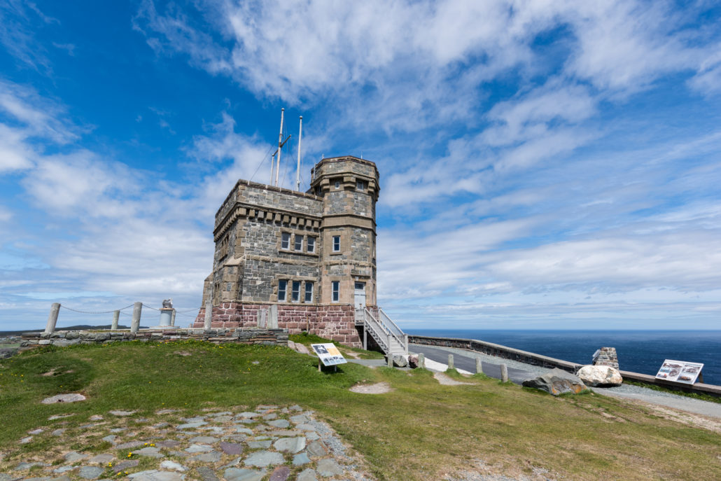 Cabot Tower on Signal Hill, St. John's, Newfoundland