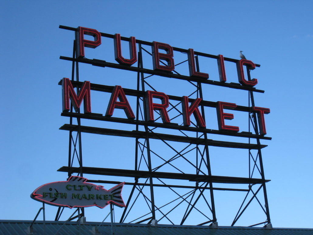 Seattle -pike place public market