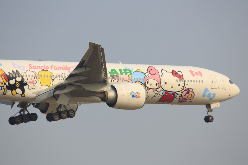 EVA Air's Hello Kitty Plane