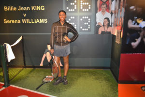Serena Williams wax statue