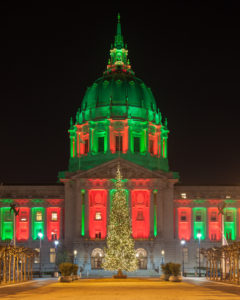 San Francisco City Hall Tree Lighting © Nickolay Stanev | Dreamstime.com