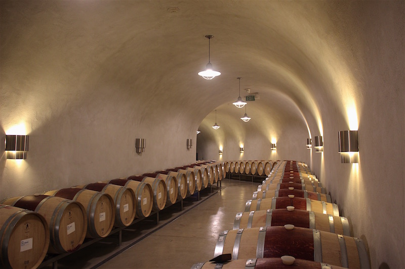 Barrels of the Palmaz Vineyards © Elyse Glickman