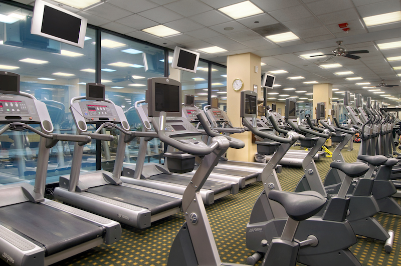 Fitness Center Hilton Chicago O'Hare © Hilton Chicago O'Hare