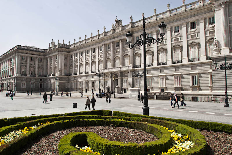 The Royal Palace in Madrid, Spain. Photo: Stillman Rogers