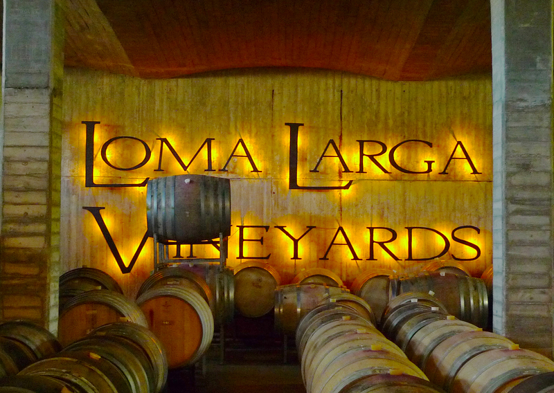 Loma Larga Vineyards, Tour. 
