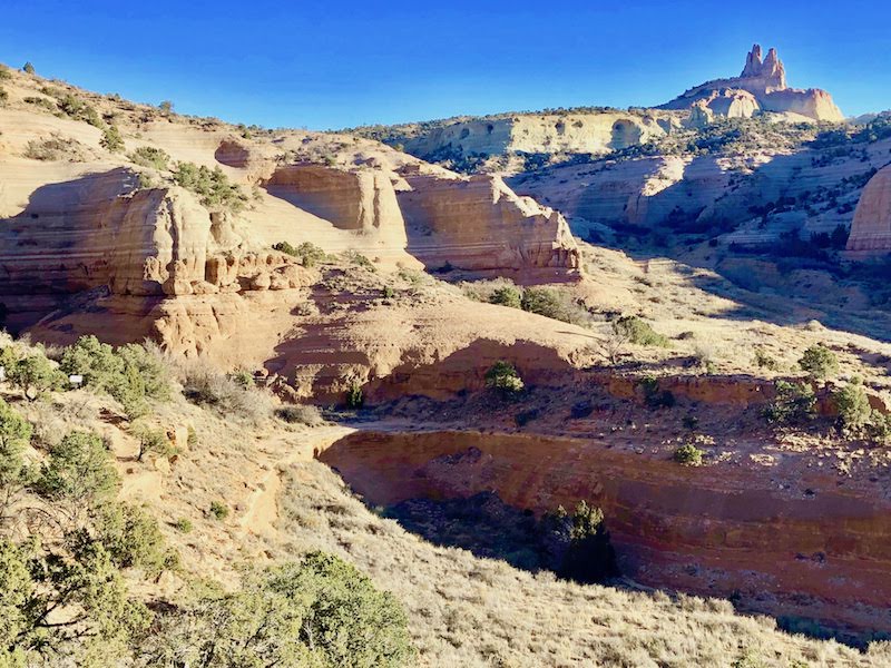 Desert in Gallup, New Mexico.
