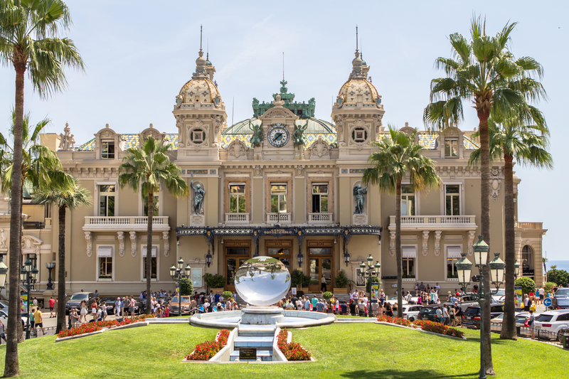 Monte Carlo Casino in Monaco. 
