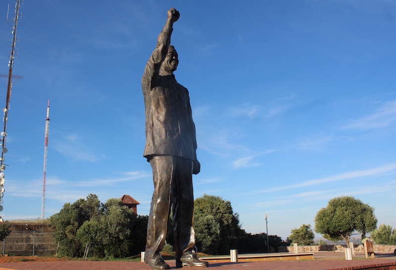 Mandela Statue on Naval Hill